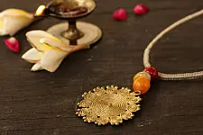 आराधना | Aradhana ✺ Brass Necklace { 1 }
